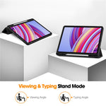 Tablet Case for Xiaomi Redmi Pad Pro / Redmi Pad Pro 5G / Poco Pad 4G Tri-Fold Stand Leather Cover with Pen Slot