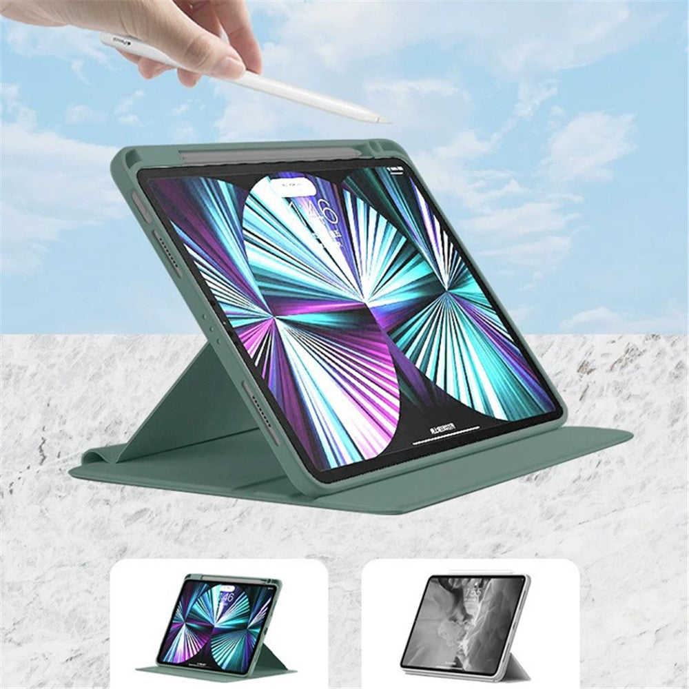 For Huawei MatePad Pro 10.8 (2021) Case Rotating Stand Tablet Leather Cover with Pencil Holder