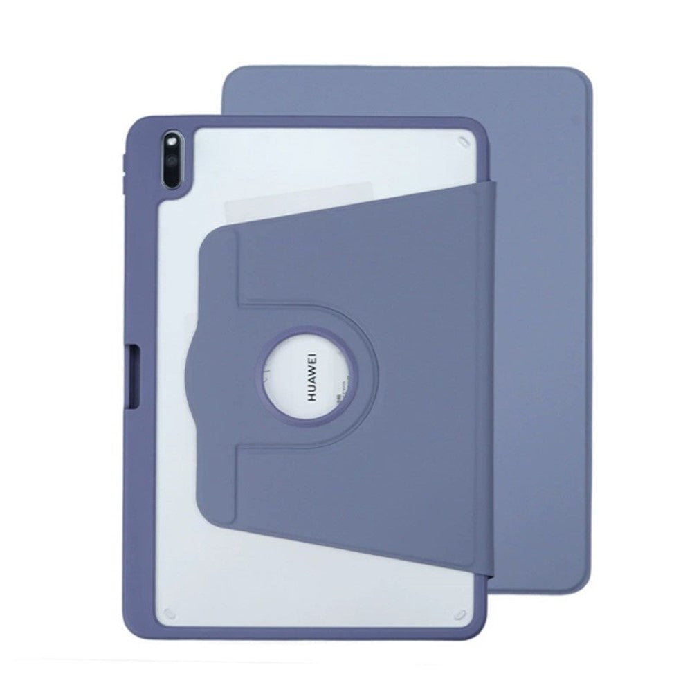 For Huawei MatePad Pro 10.8 (2021) Case Rotating Stand Tablet Leather Cover with Pencil Holder