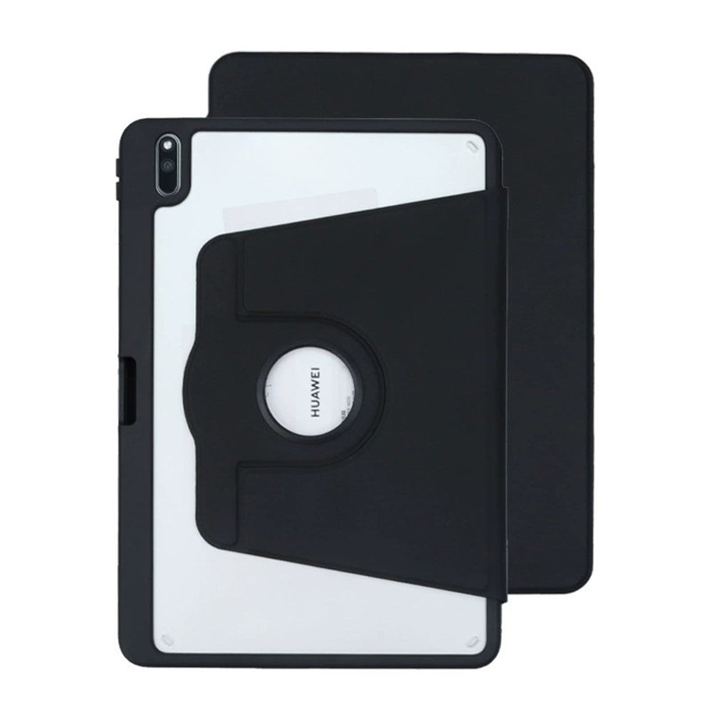 For Huawei MatePad Pro 10.8 (2021) Case Rotating Stand Tablet Leather Cover with Pencil Holder