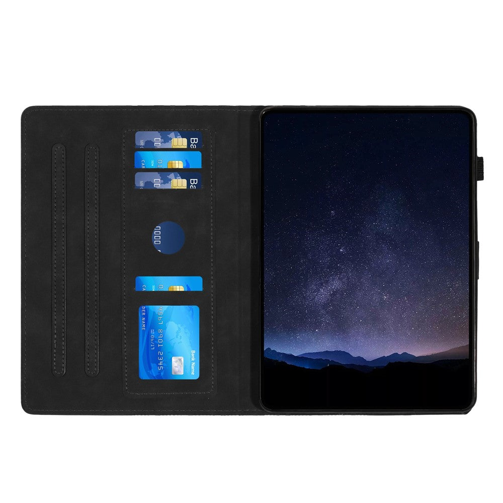 For Lenovo Tab M10 (Gen 3) Case Card Holder Building Blocks Imprinted Tablet Stand Cover