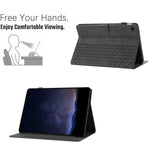 For Lenovo Tab M10 (Gen 3) Case Card Holder Building Blocks Imprinted Tablet Stand Cover