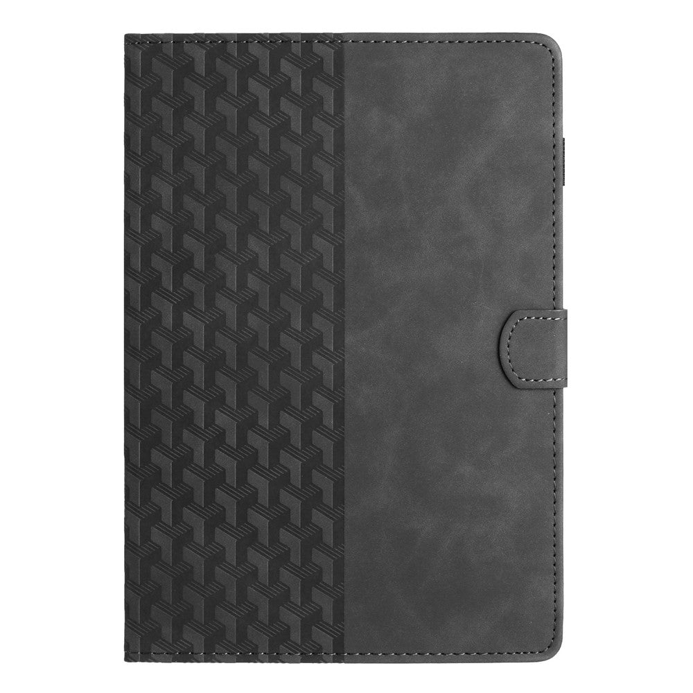 For Lenovo Tab M10 (Gen 3) Case Card Holder Building Blocks Imprinted Tablet Stand Cover