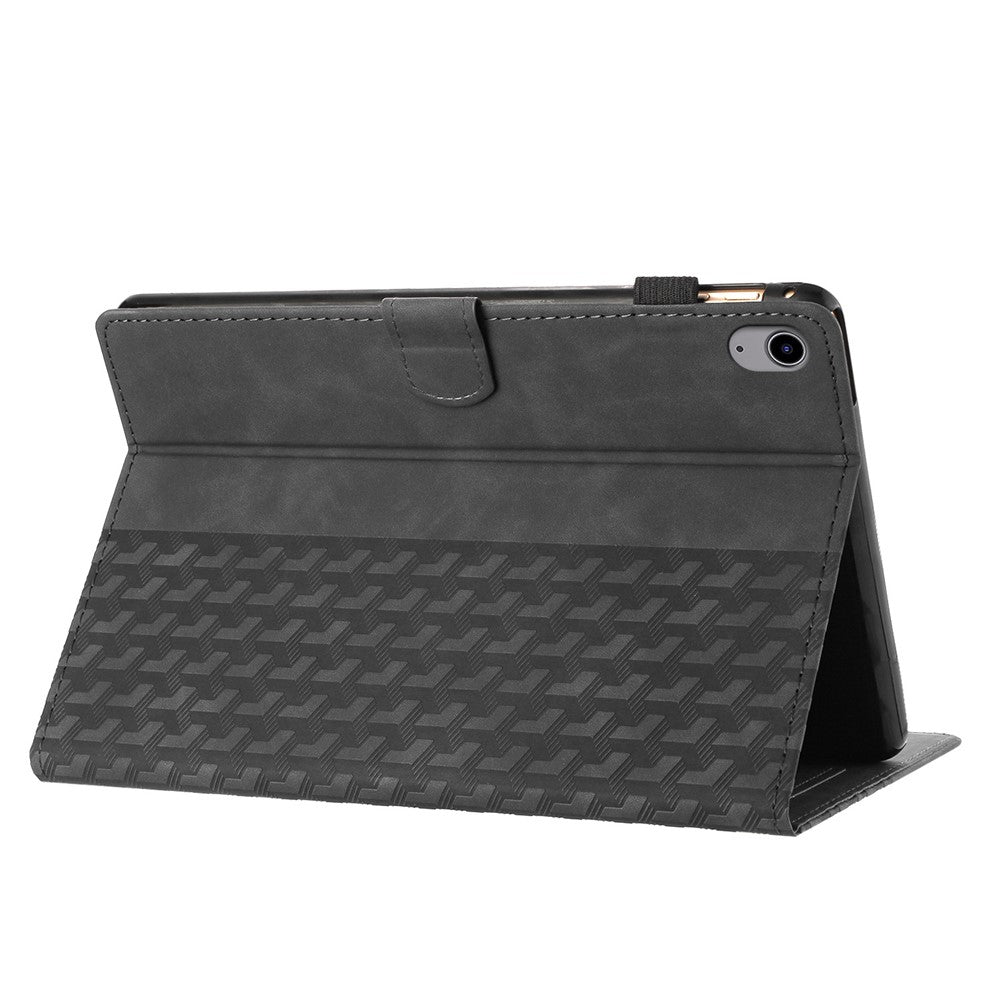 For iPad (2025) / 10.9 (2022) Cover Imprinted Shockproof PU Leather Tablet Case with Card Slots