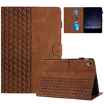 For iPad (2025) / 10.9 (2022) Cover Imprinted Shockproof PU Leather Tablet Case with Card Slots