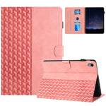 For iPad (2025) / 10.9 (2022) Cover Imprinted Shockproof PU Leather Tablet Case with Card Slots