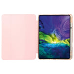 For iPad Pro 13 (2025) / 13 (2024) Tablet Case TPU+Acrylic+PU Drop Protection Cover with Tri-fold Stand