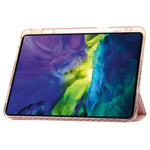 For iPad Pro 13 (2025) / 13 (2024) Tablet Case TPU+Acrylic+PU Drop Protection Cover with Tri-fold Stand