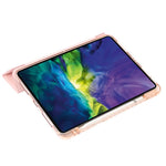 For iPad Pro 13 (2025) / 13 (2024) Tablet Case TPU+Acrylic+PU Drop Protection Cover with Tri-fold Stand