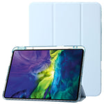 For iPad Pro 13 (2025) / 13 (2024) Tablet Case TPU+Acrylic+PU Drop Protection Cover with Tri-fold Stand