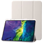 For iPad Pro 13 (2025) / 13 (2024) Tablet Case TPU+Acrylic+PU Drop Protection Cover with Tri-fold Stand