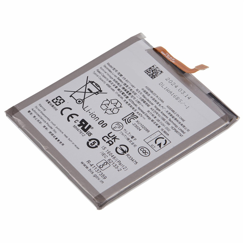 For Samsung Galaxy S23 FE 3.88V 4370mAh Rechargeable Li-Polymer Battery Assembly Part (Encode: EB-BS711ABY)