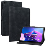For Lenovo Tab M10 Plus (3rd Gen) Case Lily Flower Design PU Leather Folio Stand Cover