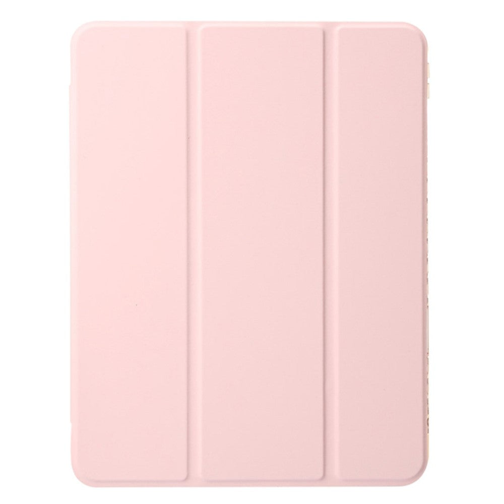 For iPad Air 11 (2026) / (2025) / (2024) Case TPU+PU Leather+Arcylic Tablet Cover Tri-Fold Stand Tablet Protector