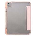 For iPad Air 11 (2026) / (2025) / (2024) Case TPU+PU Leather+Arcylic Tablet Cover Tri-Fold Stand Tablet Protector