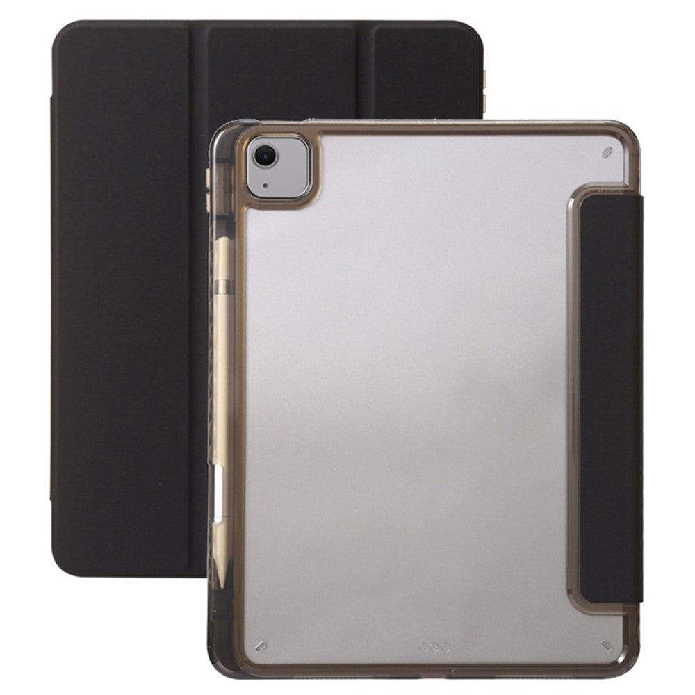 For iPad Air 11 (2026) / (2025) / (2024) Case TPU+PU Leather+Arcylic Tablet Cover Tri-Fold Stand Tablet Protector