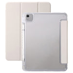 For iPad Air 11 (2026) / (2025) / (2024) Case TPU+PU Leather+Arcylic Tablet Cover Tri-Fold Stand Tablet Protector