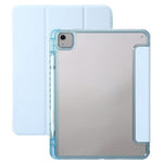 For iPad Air 11 (2026) / (2025) / (2024) Case TPU+PU Leather+Arcylic Tablet Cover Tri-Fold Stand Tablet Protector