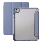 For iPad Air 11 (2026) / (2025) / (2024) Case TPU+PU Leather+Arcylic Tablet Cover Tri-Fold Stand Tablet Protector