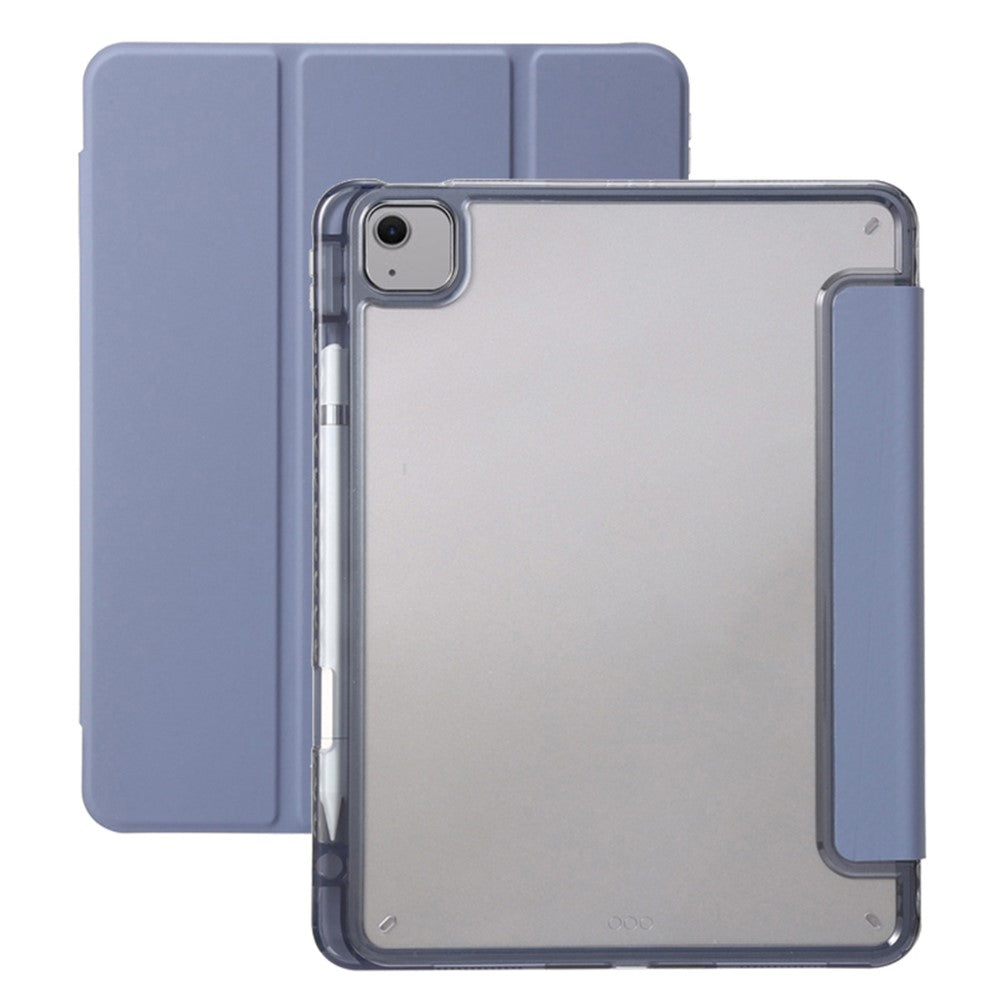 For iPad Air 11 (2026) / (2025) / (2024) Case TPU+PU Leather+Arcylic Tablet Cover Tri-Fold Stand Tablet Protector