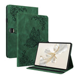 For Honor Pad 9 Case Butterfly Flower Leather Flip Card Slots Tablet Cover