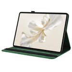 For Honor Pad 9 Case Butterfly Flower Leather Flip Card Slots Tablet Cover
