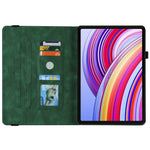 For Xiaomi Redmi Pad Pro / Redmi Pad Pro 5G / Poco Pad Protective Cover PU Leather Butterfly Flower Stand Tablet Case