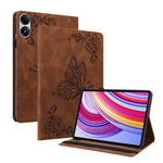 For Xiaomi Redmi Pad Pro / Redmi Pad Pro 5G / Poco Pad Protective Cover PU Leather Butterfly Flower Stand Tablet Case
