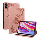 For Xiaomi Redmi Pad Pro / Redmi Pad Pro 5G / Poco Pad Protective Cover PU Leather Butterfly Flower Stand Tablet Case