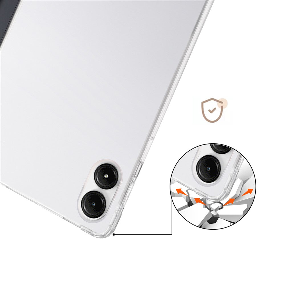 For Xiaomi Redmi Pad Pro / Redmi Pad Pro 5G / Poco Pad Case with Pen Slot Tri-Fold Stand Leather Tablet Cover Auto Wake / Sleep