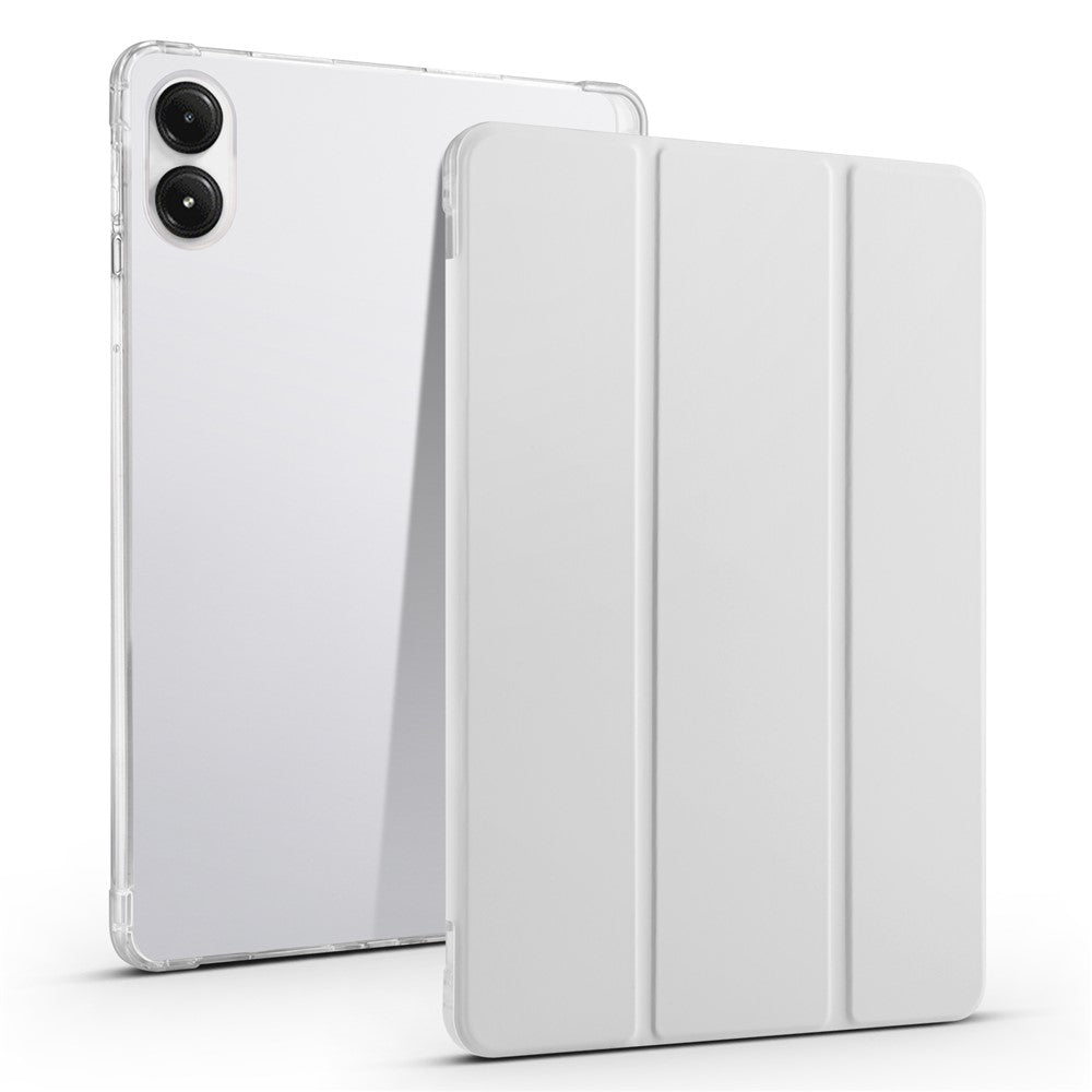 For Xiaomi Redmi Pad Pro / Redmi Pad Pro 5G / Poco Pad Case with Pen Slot Tri-Fold Stand Leather Tablet Cover Auto Wake / Sleep