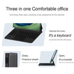 For Huawei MatePad Pro 13.2 Magnetic Floating Bluetooth-compatible Keyboard + Leather Tablet Case