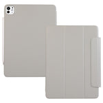 For iPad Pro 13 (2025) / 13 (2024) Case PU Leather Tablet Protective Cover Magnetic Clasp Stand