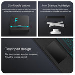 For Huawei MatePad 11.5 S (2026) / (2025) / (2024) Leather Case + Bluetooth-compatible Keyboard with Backlight Trackpad