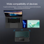 For Huawei MatePad 11.5 S (2026) / (2025) / (2024) Leather Case + Bluetooth-compatible Keyboard with Backlight Trackpad