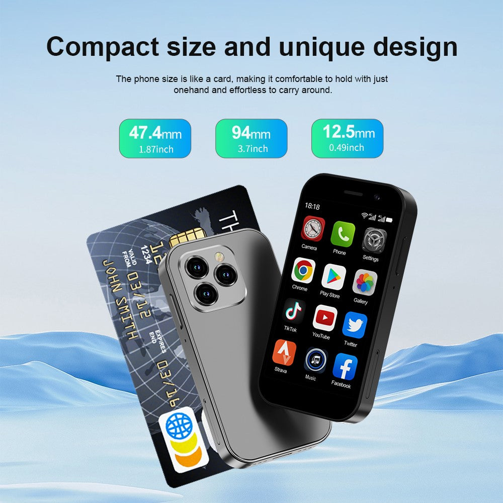 KING8000 3-Inch 2+16GB Dual SIM Ultra Mini 4G Smartphone