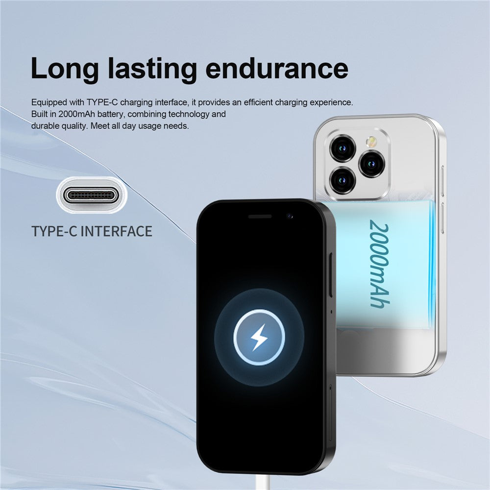KING8000 3-Inch 2+16GB Dual SIM Ultra Mini 4G Smartphone