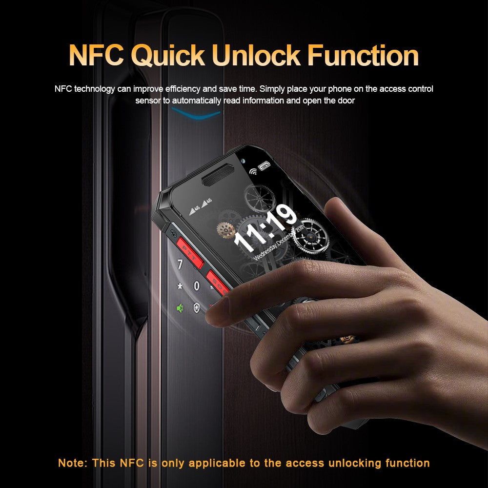 SERVO KING7000 Rugged Mini Smart Phone 4G Global 3.5-inch 6GB RAM + 128GB ROM Android 10 System