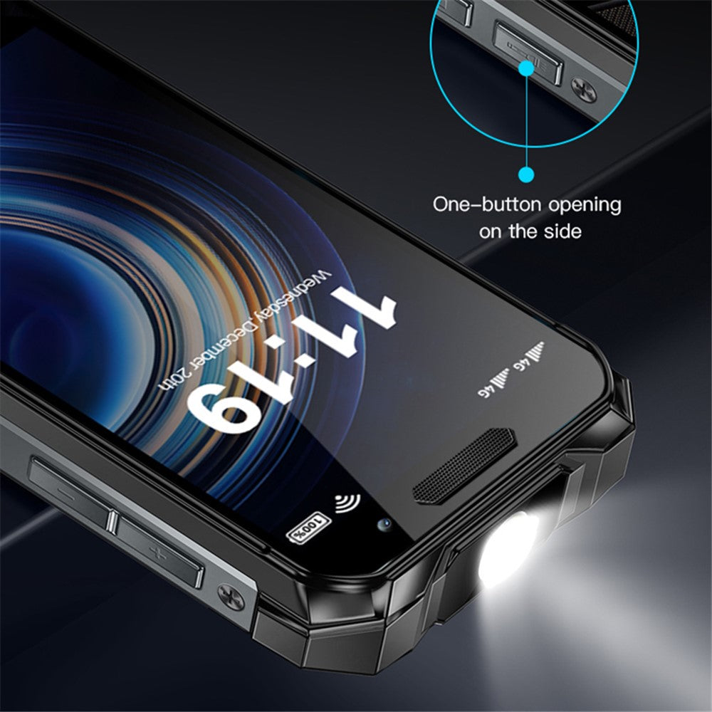 SERVO KING7000 Rugged Mini Smart Phone 4G Global 3.5-inch 6GB RAM + 128GB ROM Android 10 System