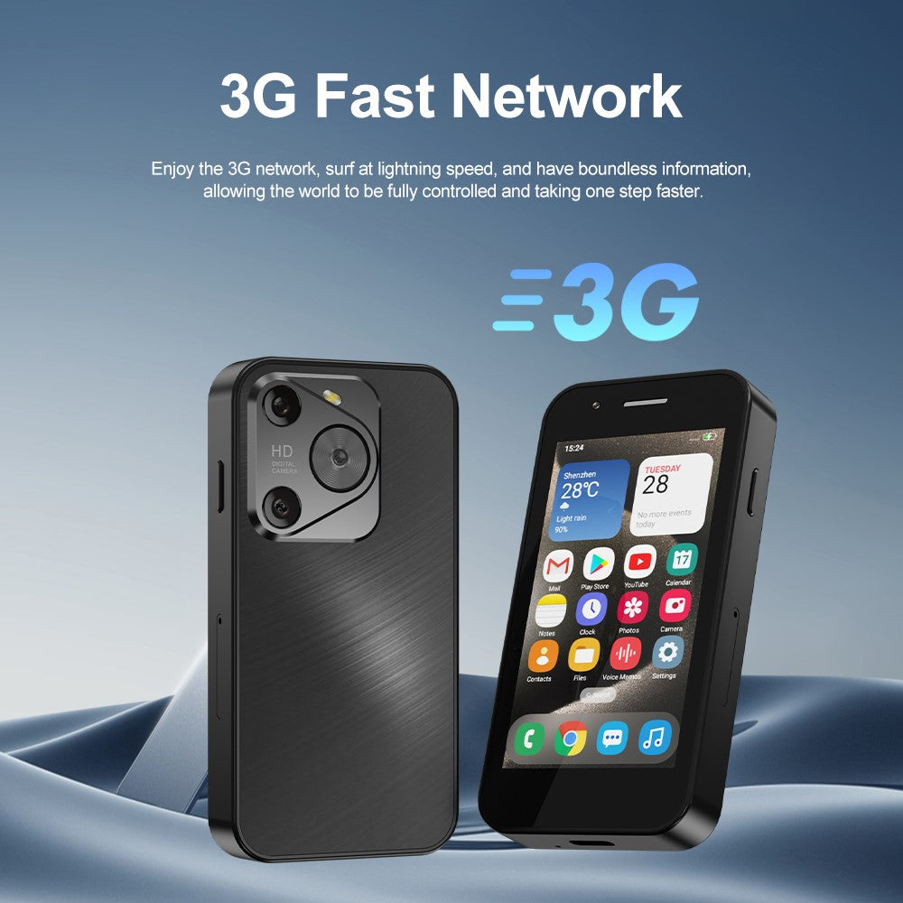 SERVO KING2000 3.0-inch Android 8.1 Smartphone 2+16GB Dual SIM 5MP Camera Mini 3G Cellphone