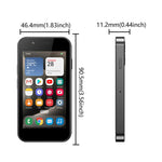 SERVO KING2000 3.0-inch Android 8.1 Smartphone 2+16GB Dual SIM 5MP Camera Mini 3G Cellphone