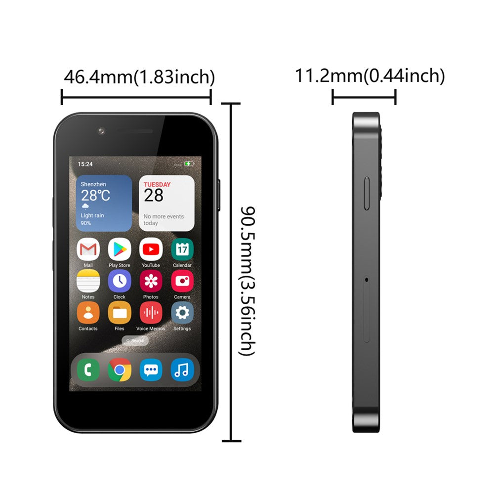 SERVO KING2000 3.0-inch Android 8.1 Smartphone 2+16GB Dual SIM 5MP Camera Mini 3G Cellphone