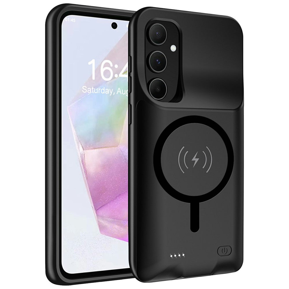 Battery Case For Samsung Galaxy A34 5G 10000mAh Extended Portable Battery Pack Magnetic Case