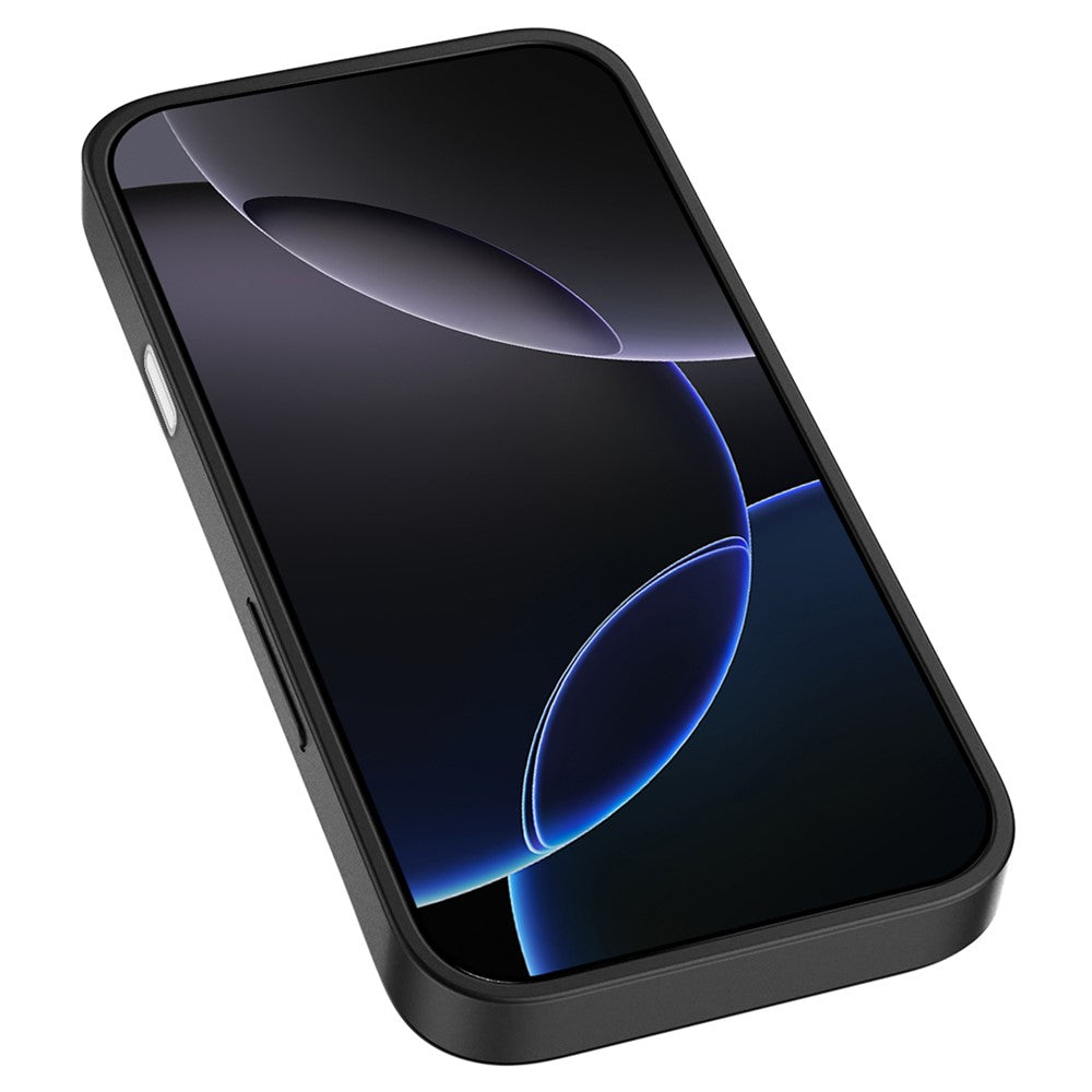 T76 For iPhone 16 Pro Max 6000mAh Extended Battery Phone Kickstand Back Cover Charging Case