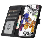 Til Samsung Galaxy A36 5G Etui Sommerfugledesign Flip Wallet Læder Telefoncover Skin-Touch
