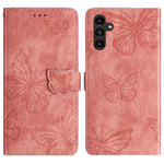 Til Samsung Galaxy A36 5G Etui Sommerfugledesign Flip Wallet Læder Telefoncover Skin-Touch