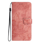 OnePlus 13-skal med fjärilsdesign, fällbart läderfodral med beröringsskydd