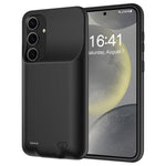 For Samsung Galaxy S25+ TPU Soft Edge Charging Case 10000mAh Extended Battery