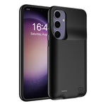 Til Samsung Galaxy S25 TPU Opladercover 6500mAh Batteripakke Genopladelig Powerbank