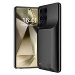 Til Samsung Galaxy S25 Ultra TPU Opladercover 6500mAh Batteripakke Genopladelig Powerbank